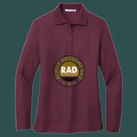 Women's Silk Touch Long Sleeve Polo Thumbnail
