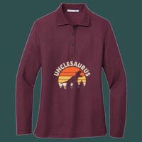 Women's Silk Touch Long Sleeve Polo Thumbnail