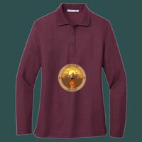 Women's Silk Touch Long Sleeve Polo Thumbnail