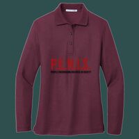 Women's Silk Touch Long Sleeve Polo Thumbnail