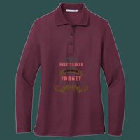 Women's Silk Touch Long Sleeve Polo Thumbnail