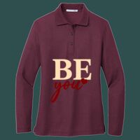 Women's Silk Touch Long Sleeve Polo Thumbnail