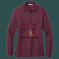 Women's Silk Touch Long Sleeve Polo Thumbnail