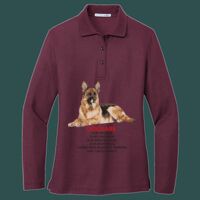 Women's Silk Touch Long Sleeve Polo Thumbnail