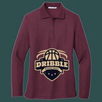Women's Silk Touch Long Sleeve Polo Thumbnail