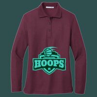 Women's Silk Touch Long Sleeve Polo Thumbnail