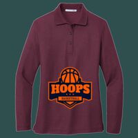 Women's Silk Touch Long Sleeve Polo Thumbnail