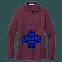 Women's Silk Touch Long Sleeve Polo Thumbnail