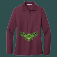 Women's Silk Touch Long Sleeve Polo Thumbnail