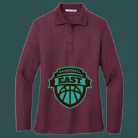 Women's Silk Touch Long Sleeve Polo Thumbnail