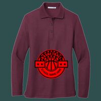 Women's Silk Touch Long Sleeve Polo Thumbnail