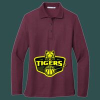 Women's Silk Touch Long Sleeve Polo Thumbnail