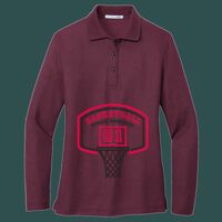 Women's Silk Touch Long Sleeve Polo Thumbnail