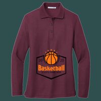 Women's Silk Touch Long Sleeve Polo Thumbnail