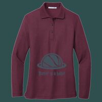 Women's Silk Touch Long Sleeve Polo Thumbnail