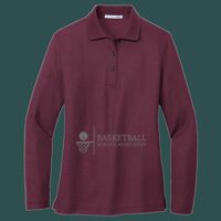 Women's Silk Touch Long Sleeve Polo Thumbnail