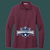 Women's Silk Touch Long Sleeve Polo Thumbnail