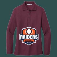 Women's Silk Touch Long Sleeve Polo Thumbnail