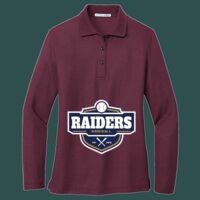 Women's Silk Touch Long Sleeve Polo Thumbnail