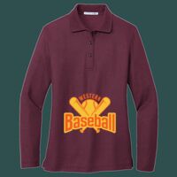 Women's Silk Touch Long Sleeve Polo Thumbnail