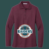 Women's Silk Touch Long Sleeve Polo Thumbnail