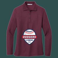Women's Silk Touch Long Sleeve Polo Thumbnail