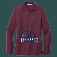 Women's Silk Touch Long Sleeve Polo Thumbnail