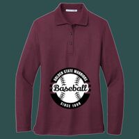 Women's Silk Touch Long Sleeve Polo Thumbnail