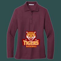 Women's Silk Touch Long Sleeve Polo Thumbnail