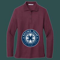 Women's Silk Touch Long Sleeve Polo Thumbnail