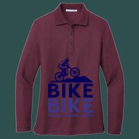 Women's Silk Touch Long Sleeve Polo Thumbnail