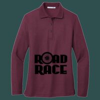 Women's Silk Touch Long Sleeve Polo Thumbnail