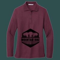 Women's Silk Touch Long Sleeve Polo Thumbnail