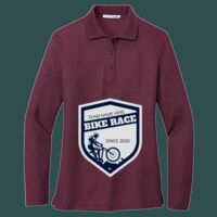 Women's Silk Touch Long Sleeve Polo Thumbnail