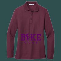 Women's Silk Touch Long Sleeve Polo Thumbnail