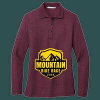 Women's Silk Touch Long Sleeve Polo Thumbnail