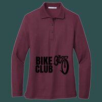 Women's Silk Touch Long Sleeve Polo Thumbnail