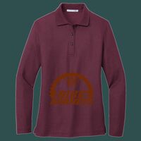Women's Silk Touch Long Sleeve Polo Thumbnail