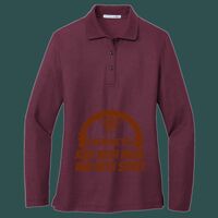 Women's Silk Touch Long Sleeve Polo Thumbnail