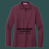 Women's Silk Touch Long Sleeve Polo Thumbnail