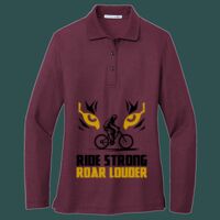 Women's Silk Touch Long Sleeve Polo Thumbnail