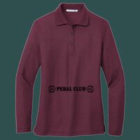 Women's Silk Touch Long Sleeve Polo Thumbnail