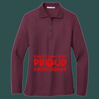 Women's Silk Touch Long Sleeve Polo Thumbnail
