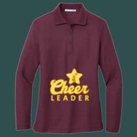 Women's Silk Touch Long Sleeve Polo Thumbnail