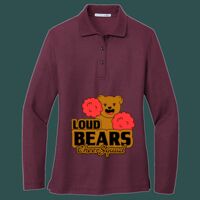 Women's Silk Touch Long Sleeve Polo Thumbnail