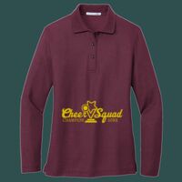 Women's Silk Touch Long Sleeve Polo Thumbnail