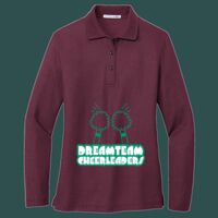Women's Silk Touch Long Sleeve Polo Thumbnail
