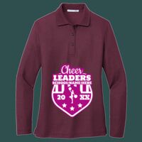 Women's Silk Touch Long Sleeve Polo Thumbnail