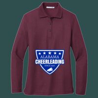 Women's Silk Touch Long Sleeve Polo Thumbnail