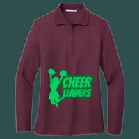 Women's Silk Touch Long Sleeve Polo Thumbnail